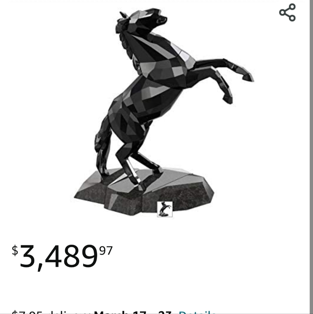 Swarovski Figurines Soulmate Stallion
